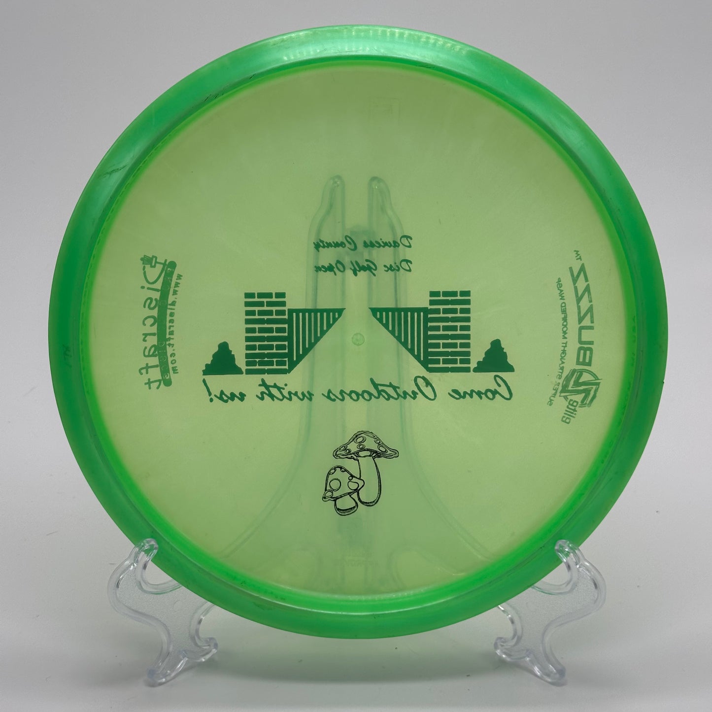 Discraft Buzzz | Elite Z Skinny Tooled Wasp Patent # "Daviess County Open"