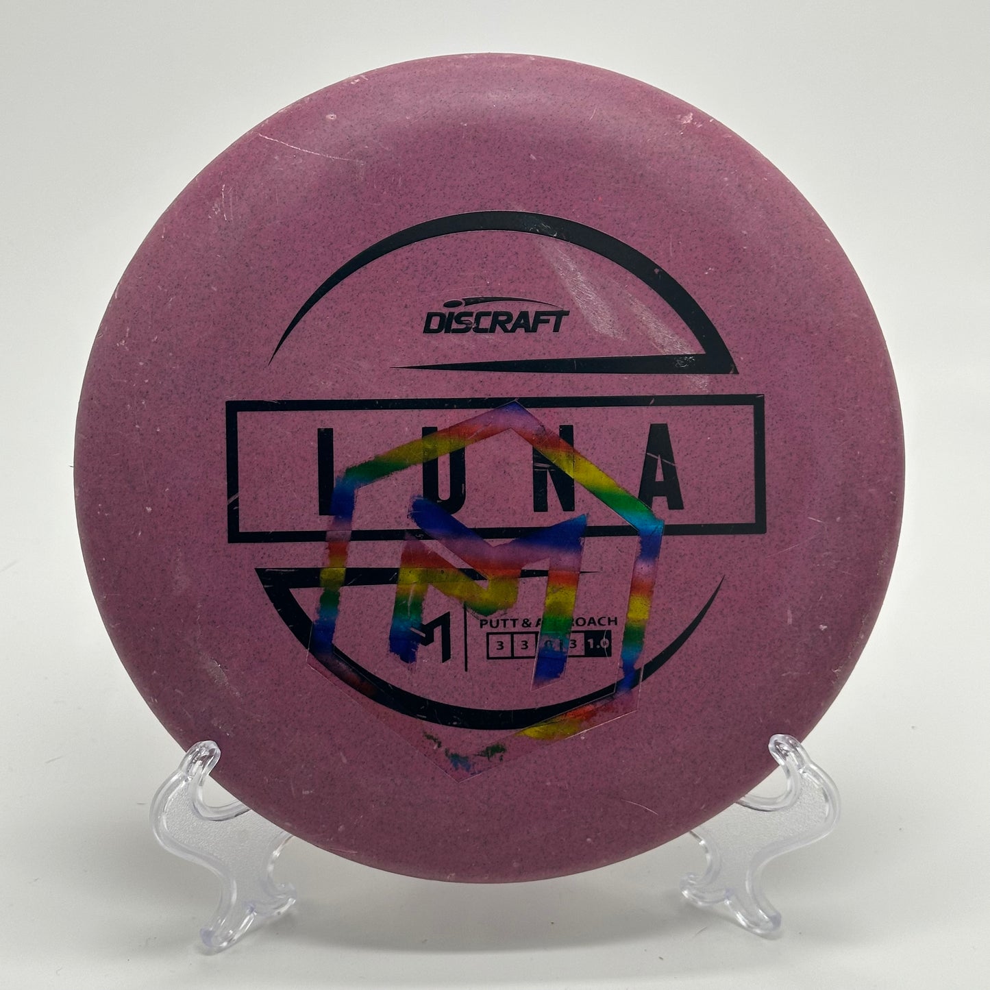 Discraft Luna | Rubber Blend 2020 Paul McBeth Line PM Stamp