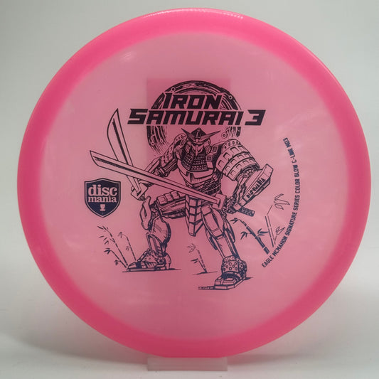 Discmania Iron Samurai 3 | Color Glow C-Line | Eagle McMahon Signature Series MD3