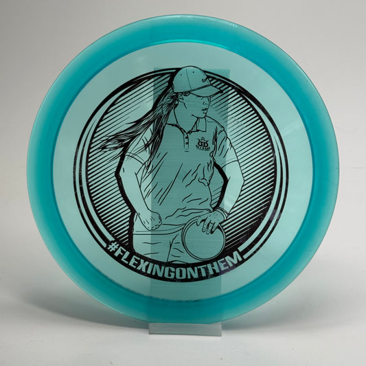 Dynamic Discs Evader | Lucid-X | Macie Velediaz #flexingonthem Stamp
