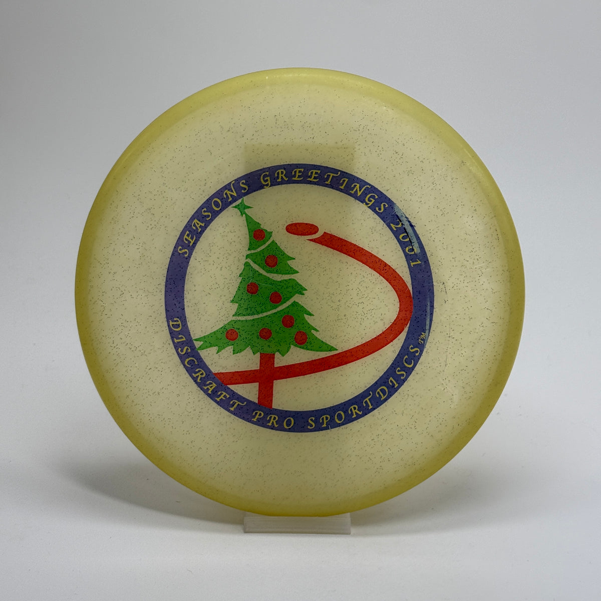 Used | Discraft Magnet | Elite Z Sparkle | Seasons Greetings 2001 PFN Walled Lake