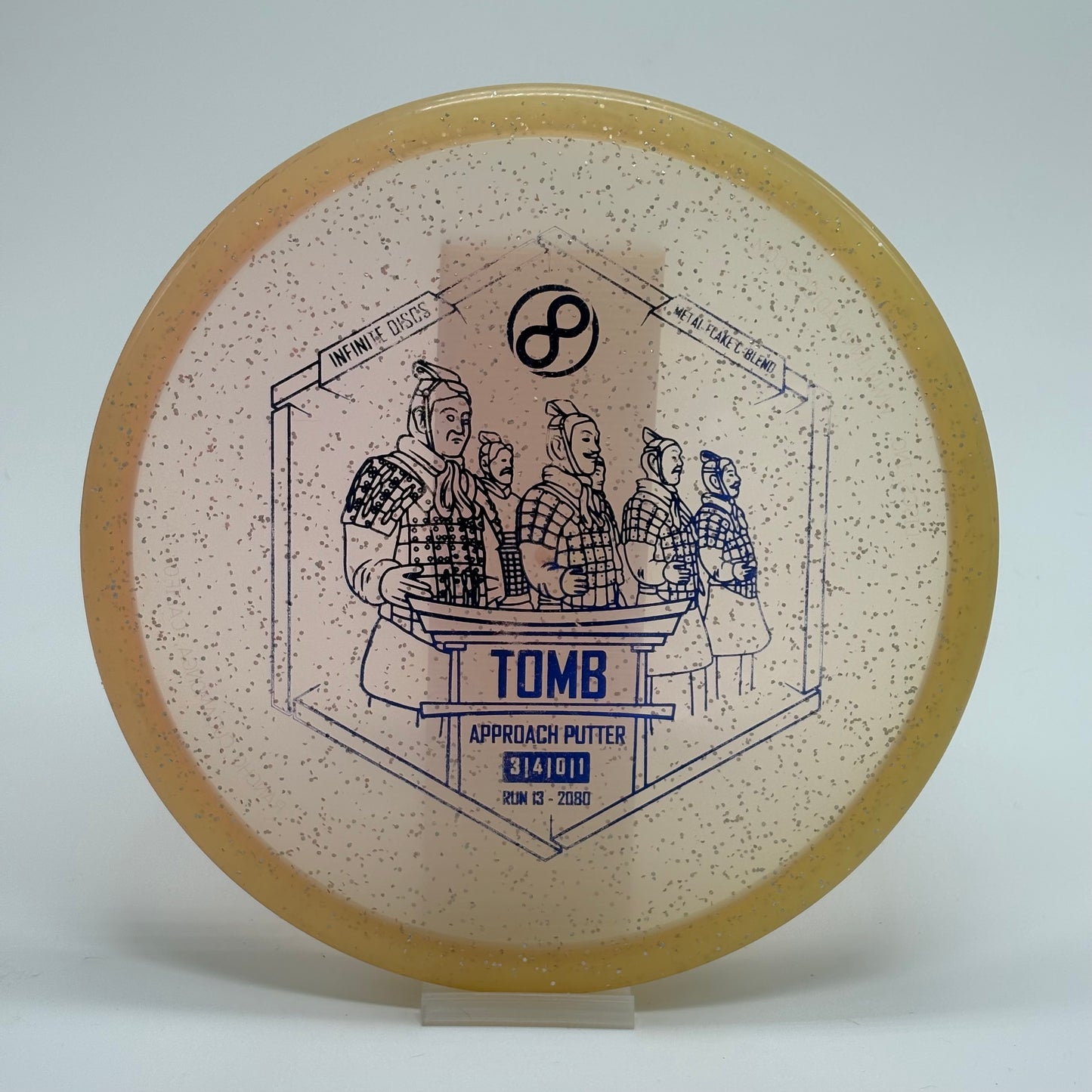 Infinite Discs Tomb | Metal Flake C-Blend | Run 13 2080