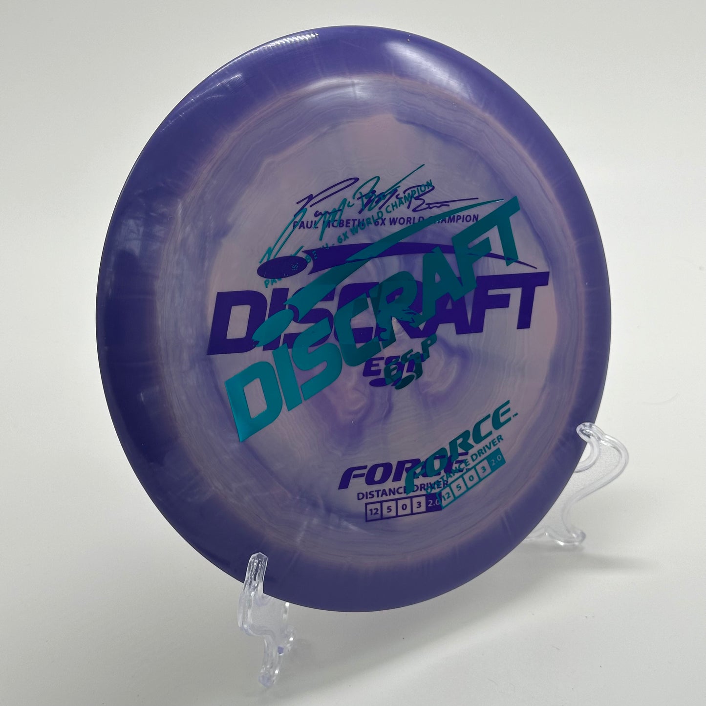 Used | Discraft Force | ESP | Paul McBeth 6x World Champion