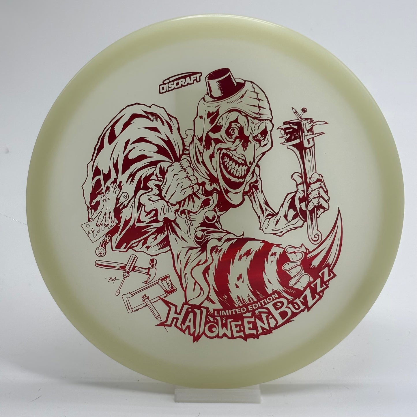 Discraft Buzzz | Mega Glo | Halloween 2025 The Terrifier