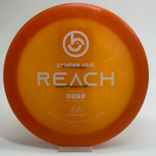 Birdie Disc Golf Supply Reach | Premium | Broderic Frisbee Club Edition