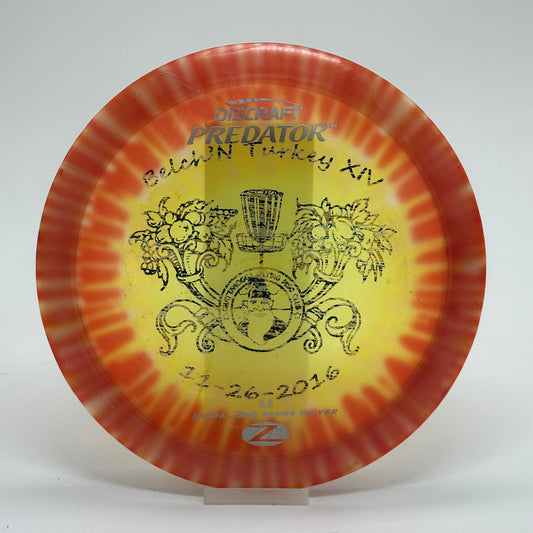 Discraft Predator | Z Fly Dye | PFN Belch'n Turkey 2016