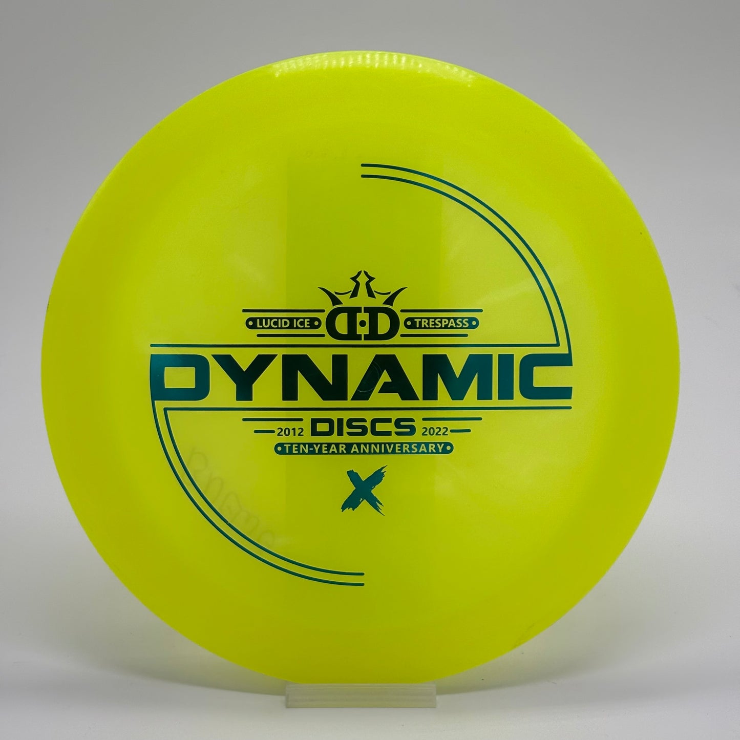 Dynamic Discs Trespass | Lucid Ice | Ten-Year Anniversary 2022