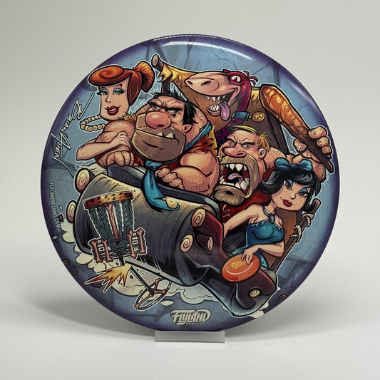 Used | Discraft Buzzz | Super Color ESP | Flintstones Parody By Brian Allen Flyland Designs