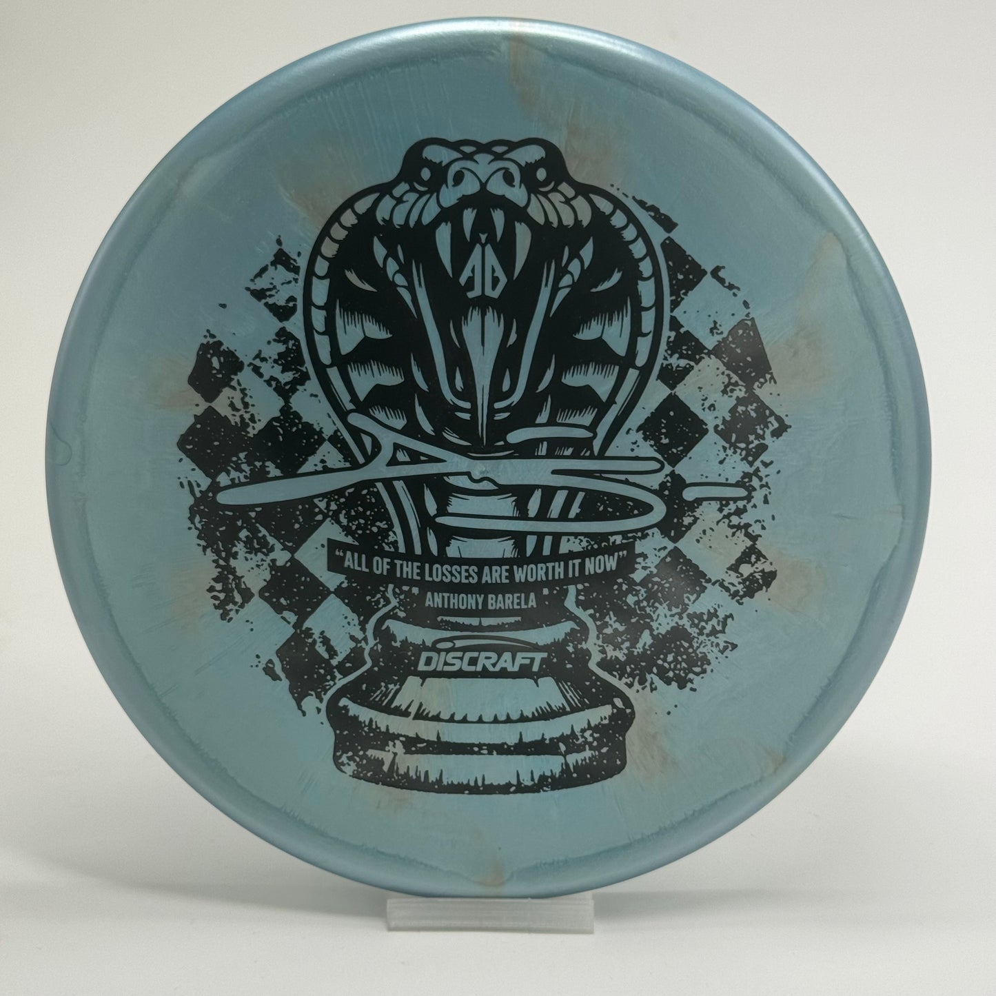 Discraft Zone | Colorshift Titanium Swirl Ti | 2024 Anthony Barela Chess.com Champion
