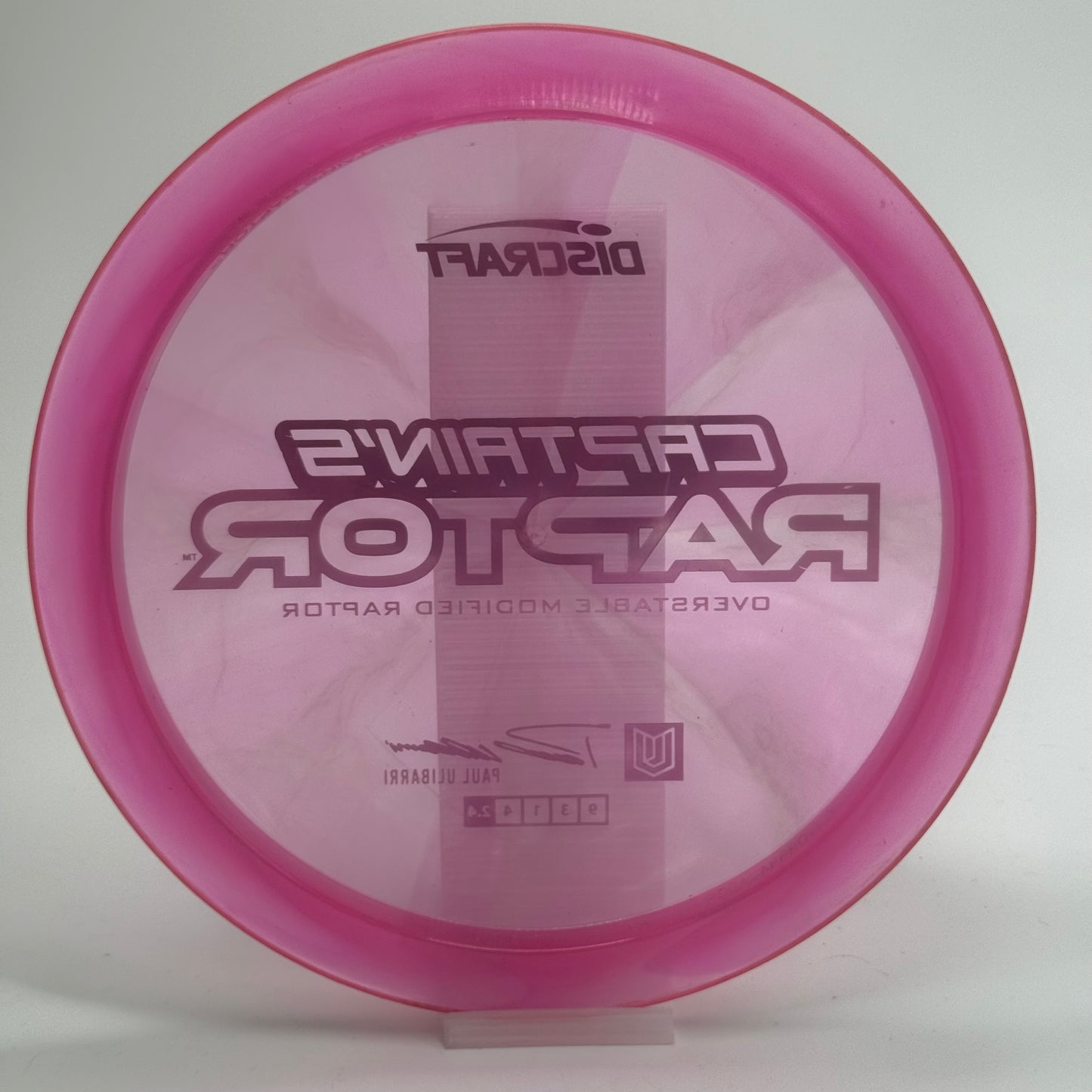 Discraft Captain's Raptor | Z Swirl | 2025 Paul Ulibarri Line