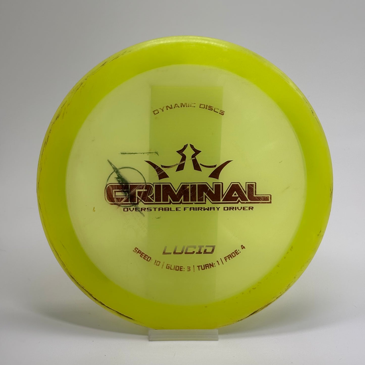 Used | Dynamic Discs Criminal | Lucid