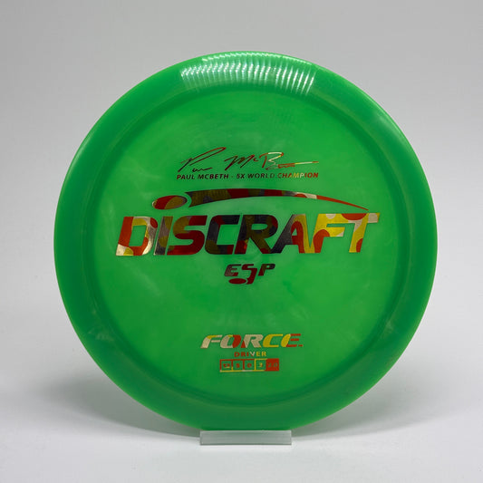 Used | Discraft Force | ESP | Paul McBeth 5x World Champion