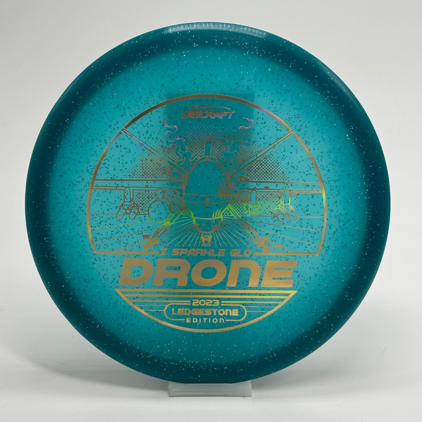 Discraft Drone | Z Sparkle Glo | Ledgestone 2023 Edition