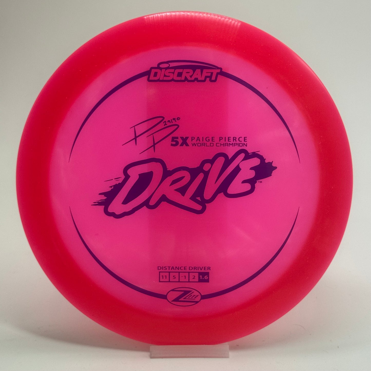 Discraft Drive | Z Lite | Paige Pierce 5x World Champion