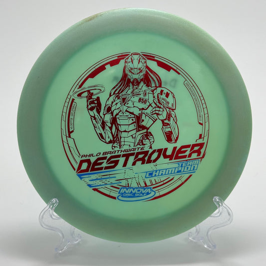 Innova Destroyer | Color Glow Star Philo Bratwaite 2020 Team Champion