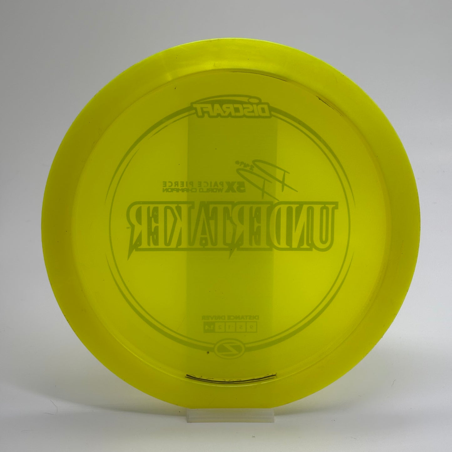 Used | Discraft Undertaker | Z Paige Pierce 5x World Champion