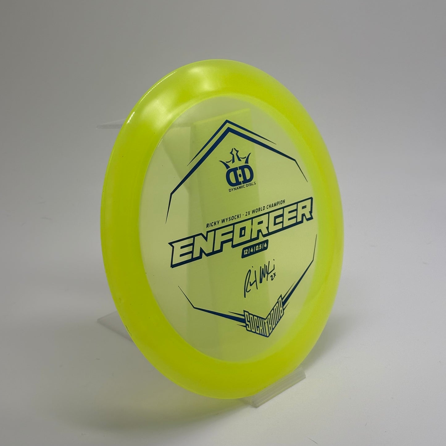 Used | Dynamic Discs Enforcer | Lucid-X | Ricky Wysocki 2x World Champion