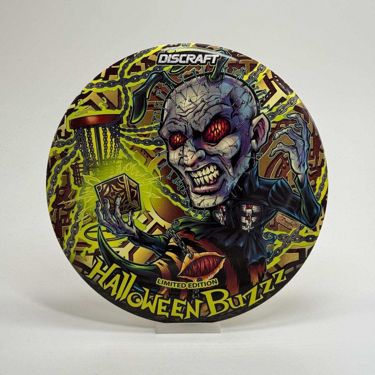 Used | Discraft Buzzz | Super Color ESP | Halloween 2020 The Pin Head