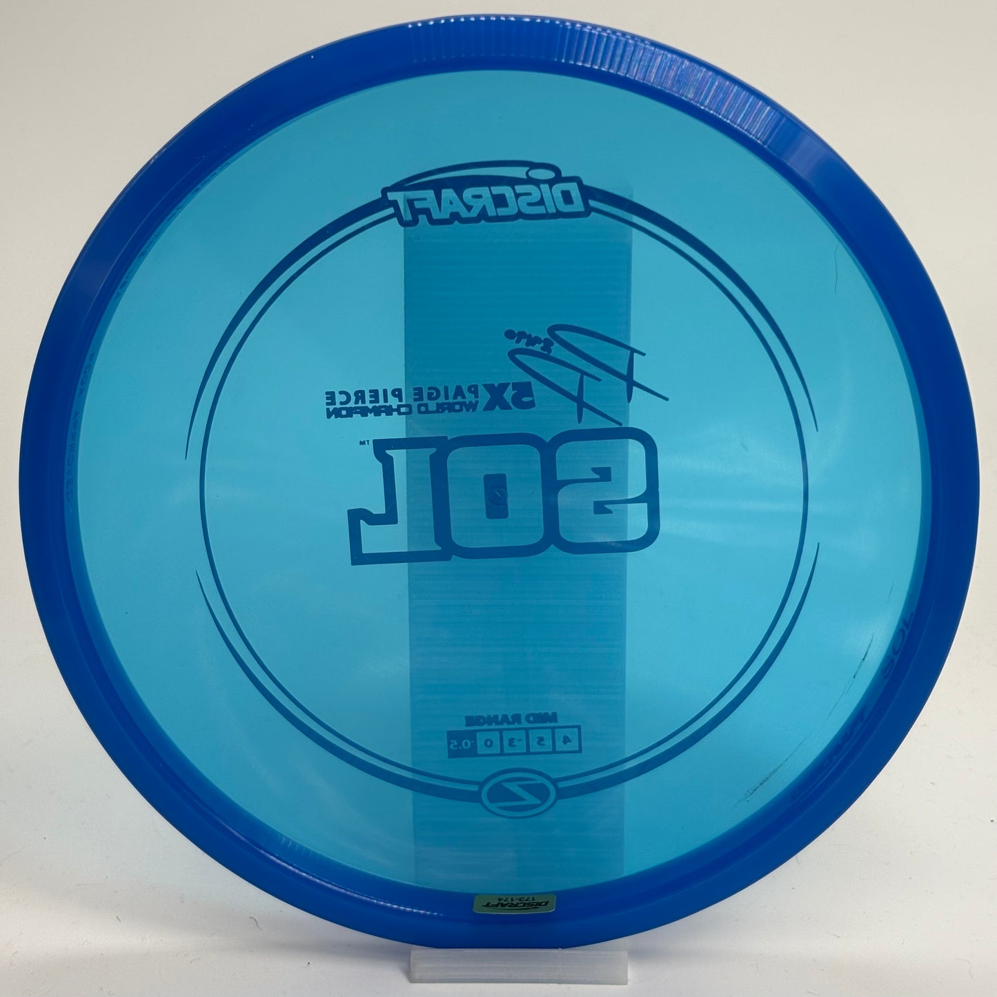 Used | Discraft Sol | Z | Paige Pierce 5x World Champion