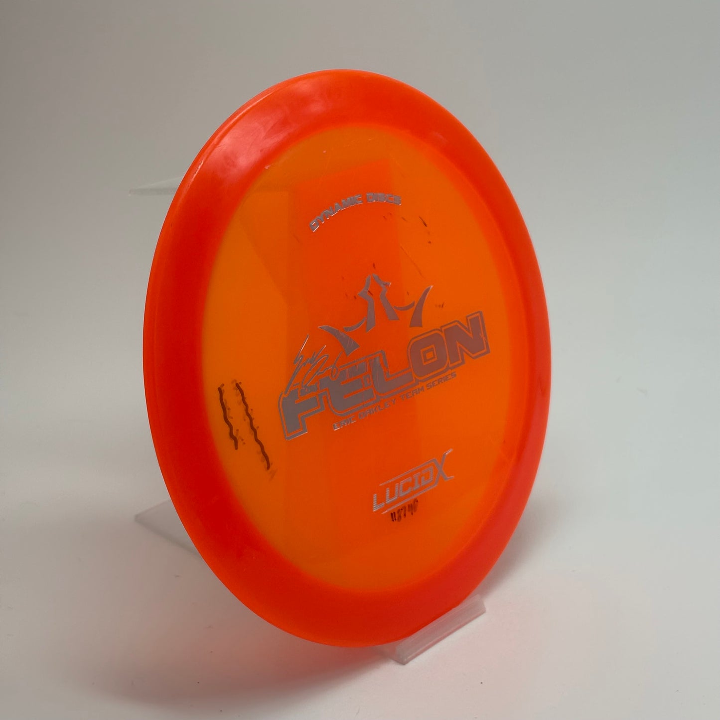 Used | Dynamic Discs Felon | Lucid-X | 2019 Eric Oakley Team Series $Run