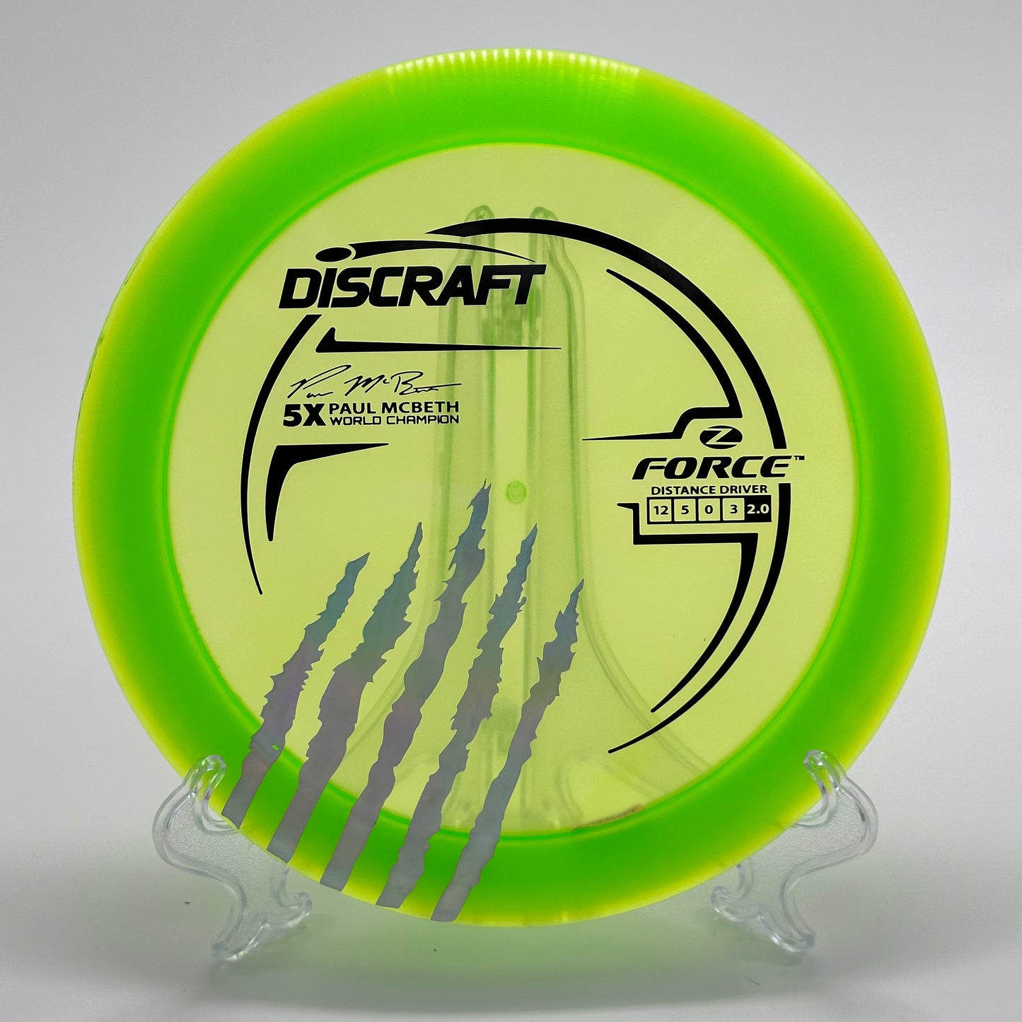 Discraft Force | Z 5 Claw Paul McBeth 5x World Champion