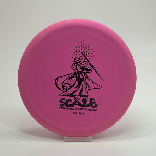 Reptillian Disc Golf Scale | Tar Pit | Lizard Wizard Stamp