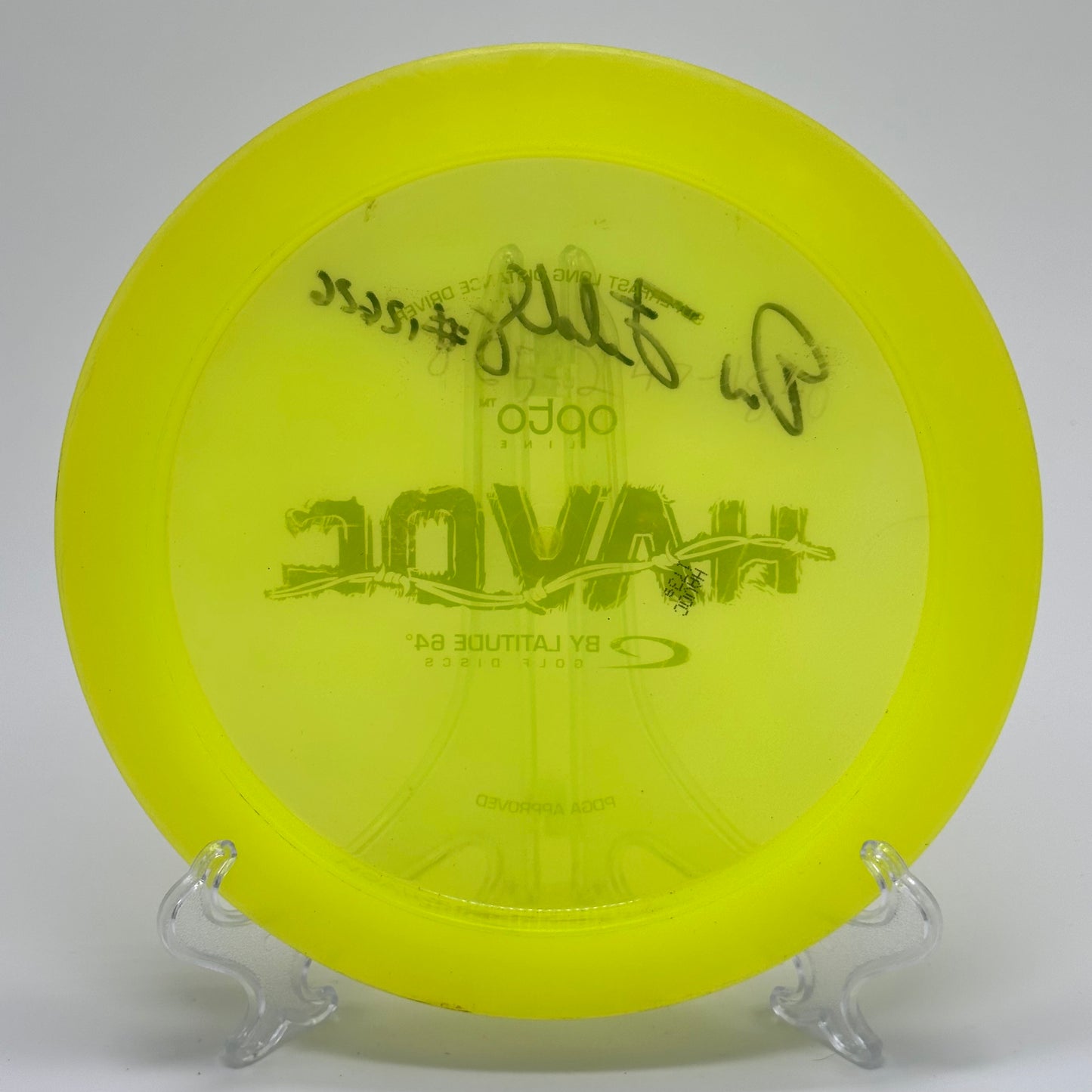 Latitude 64 Havoc | Opto Line Digi Weight PFN Dave Feldberg Signed