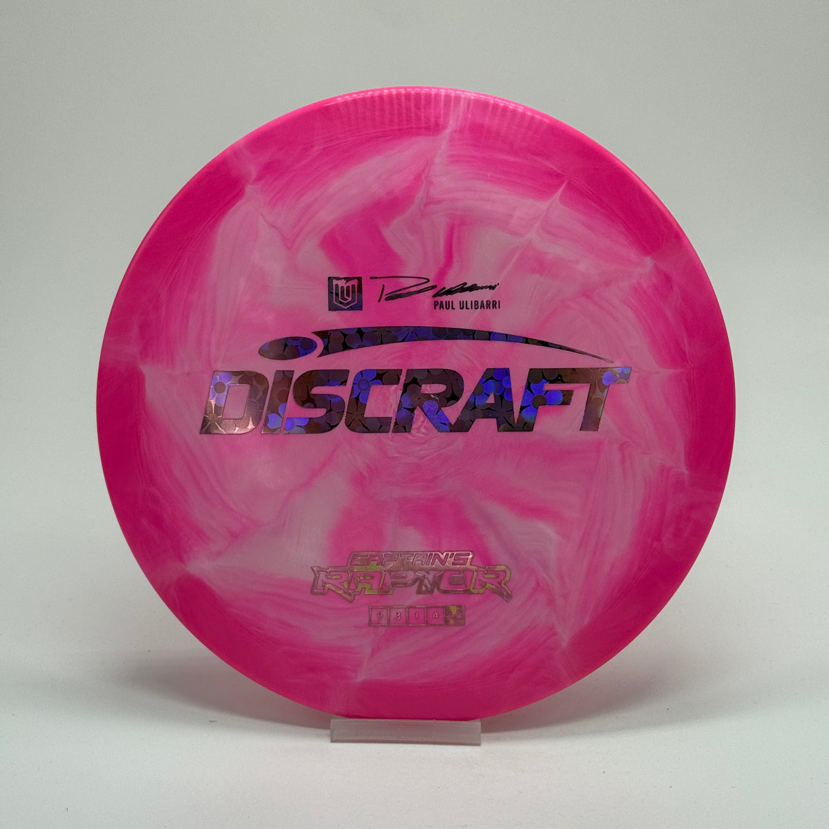Used | Discraft Captain's Raptor | ESP Swirl | Paul Ulibarri Line
