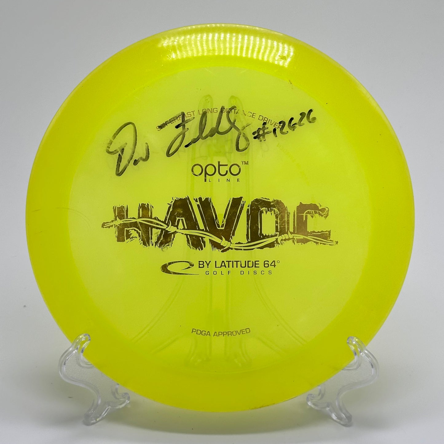 Latitude 64 Havoc | Opto Line Digi Weight PFN Dave Feldberg Signed