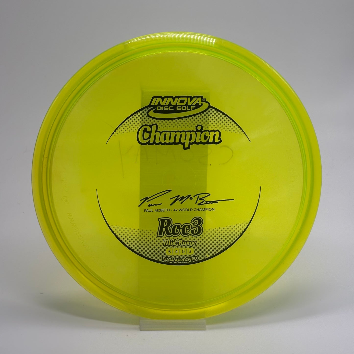Innova Roc3 | Champion | Paul McBeth 4x World Champion