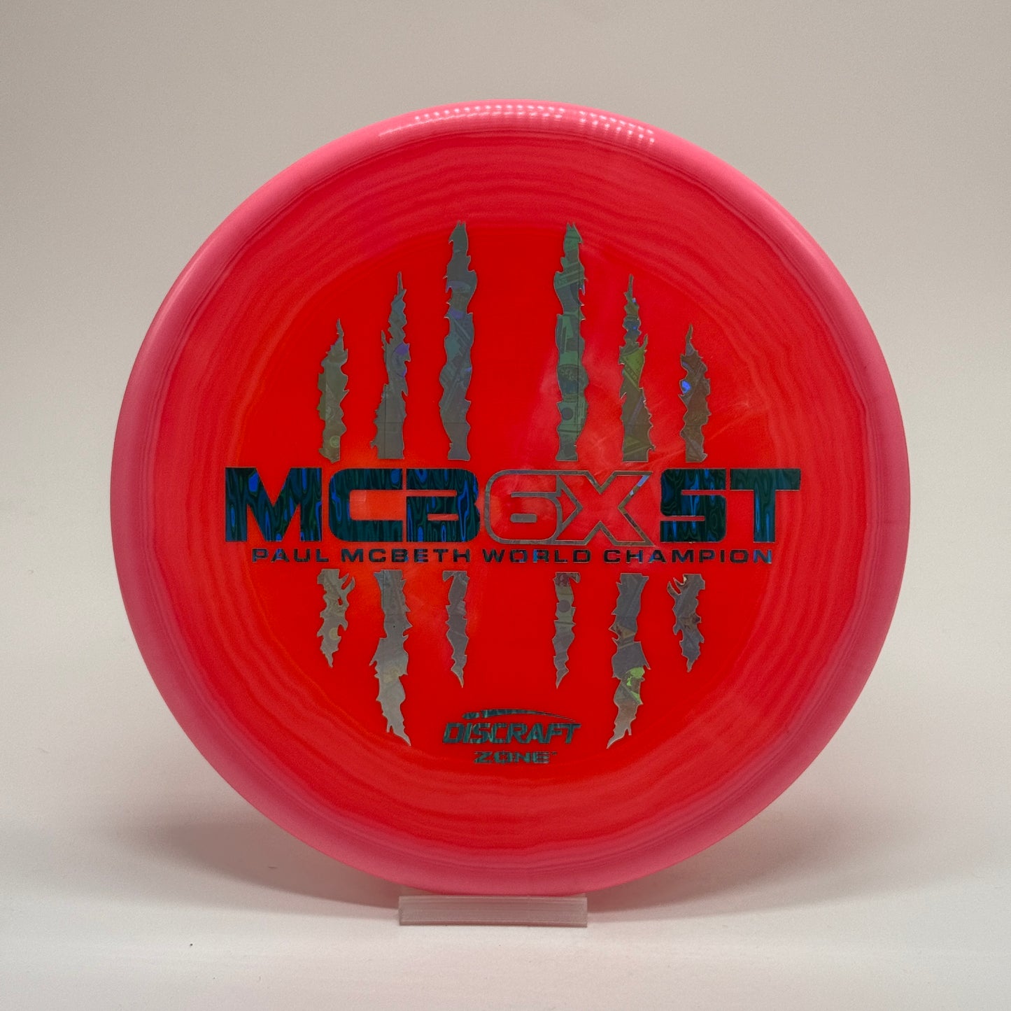 Used | Discraft Zone | ESP | 6 Claw Paul McBeth 6x World Champion MCB6XST