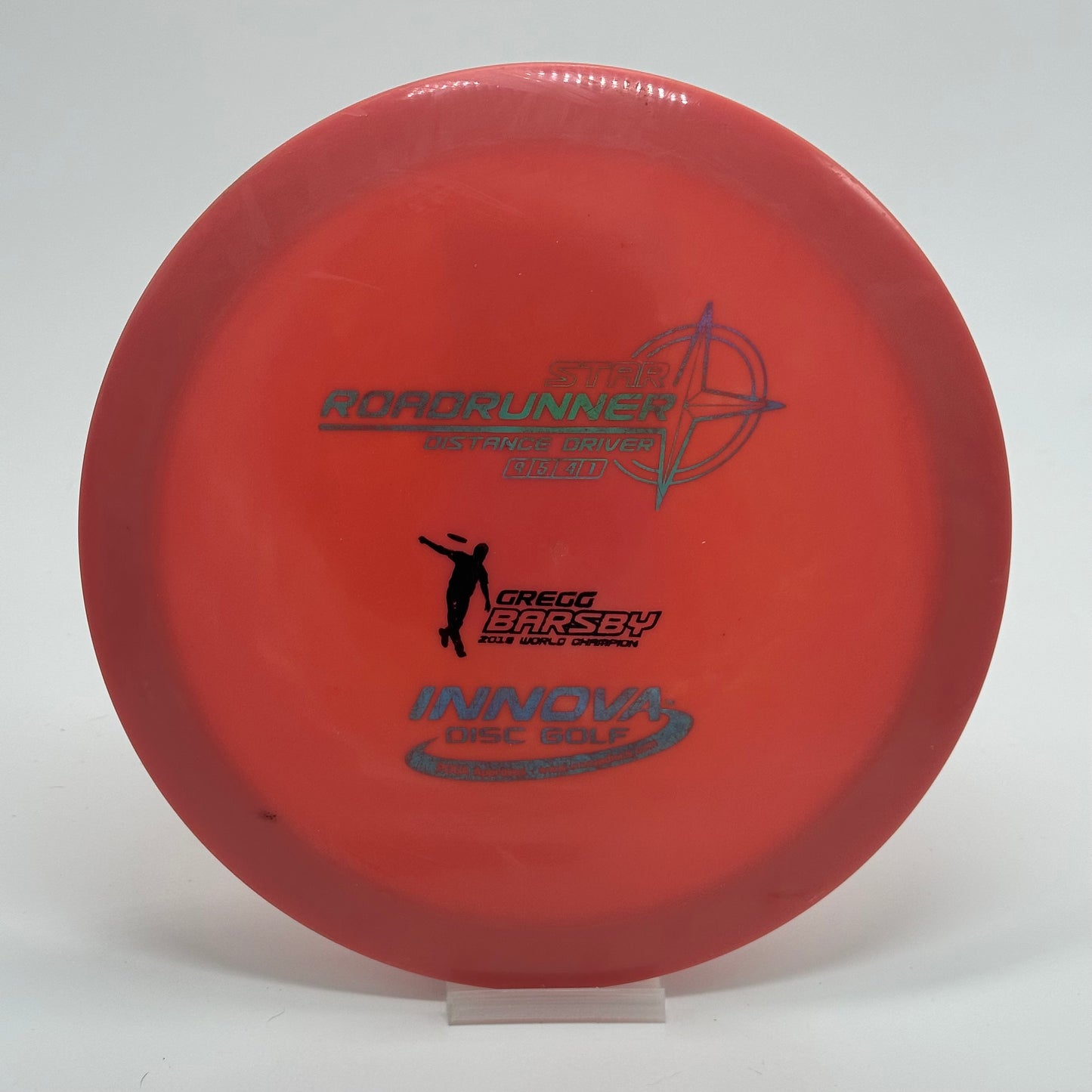 Innova Roadrunner | Star | Gregg Barsby 2018 World Champion Mini Stamp