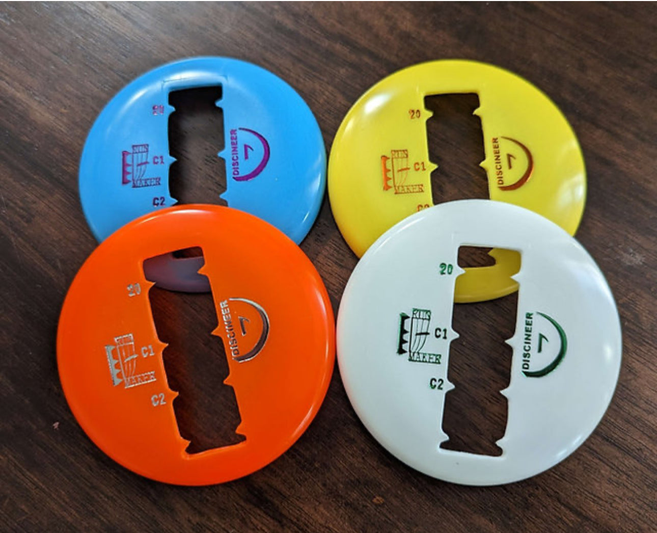 Discineer Run Maker Mini Range Finder – Russell Disc Golf