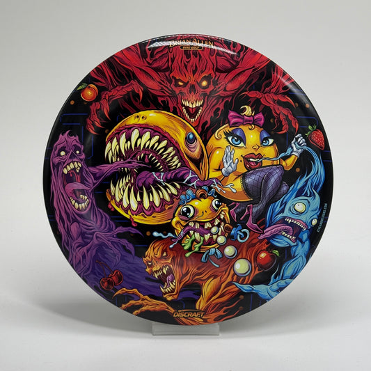 Used | Discraft Buzzz | Super Color ESP | Pac-Man Parody By Brian Allen Flyland Designs