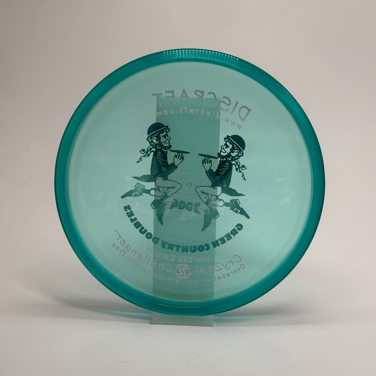 Used | Discraft Challenger | CryZtal | 2004 Limited Edition $Run | PFN Skinny Tooled Wixom