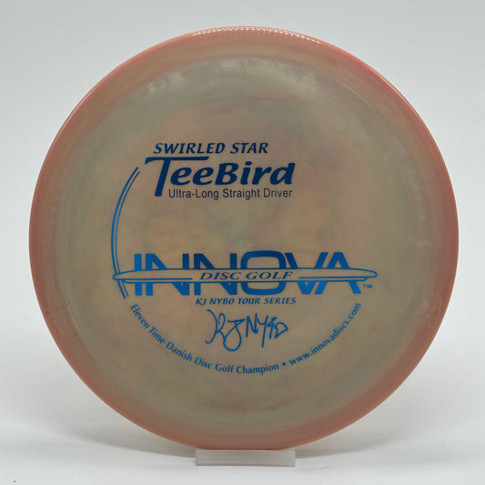 Innova Teebird | Swirled Star | KJ Nybo Eleven Time Danish Champion 11x | Penned