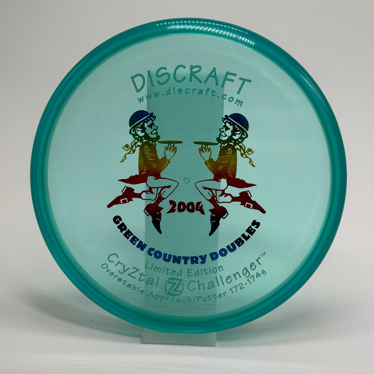 Used | Discraft Challenger | CryZtal | 2004 Limited Edition $Run | PFN Skinny Tooled Wixom