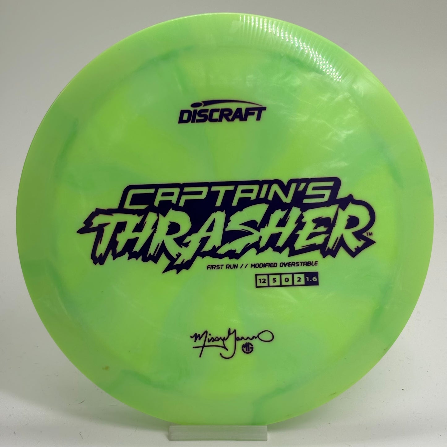 Discraft Captain's Thrasher | ESP | First Run Missy Gannon Line