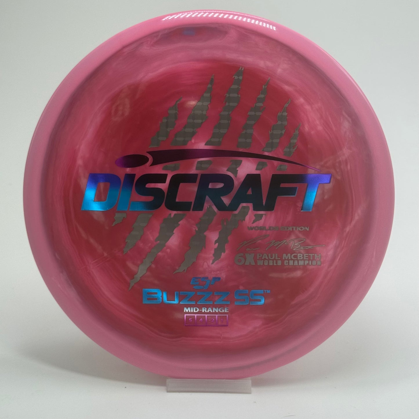 Discraft Buzzz SS | ESP | 2026 Worlds Edition 6 Claw Paul McBeth 6x World Champion