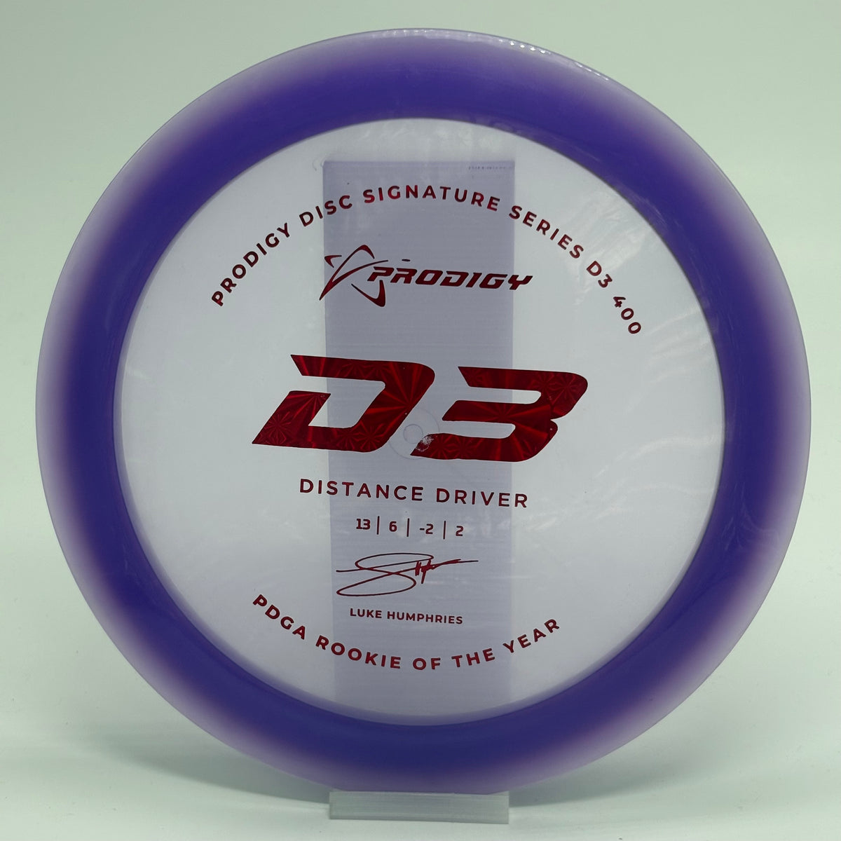 Used | Prodigy D3 | 400 | Luke Humphries PDGA Rookie of the Year