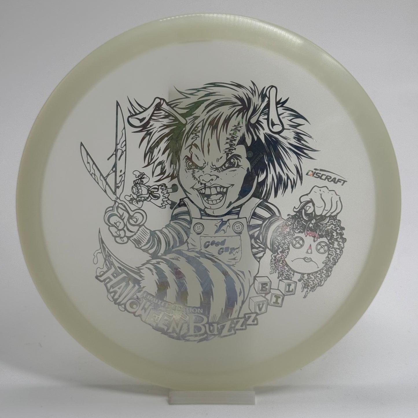 Discraft Buzzz | Z Glo | Halloween 2022 Chucky