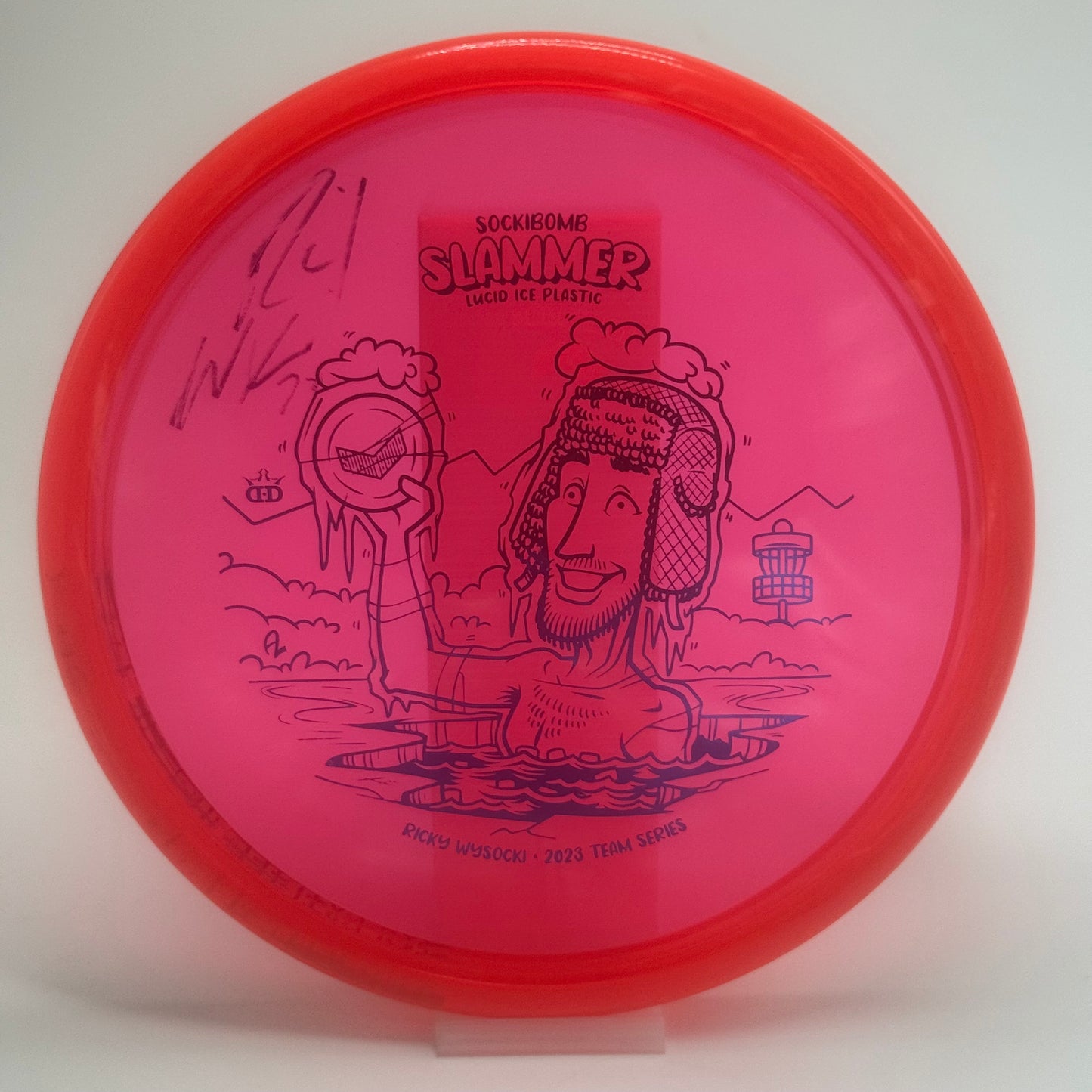 Used | Dynamic Discs Slammer Sockibomb | Lucid Ice