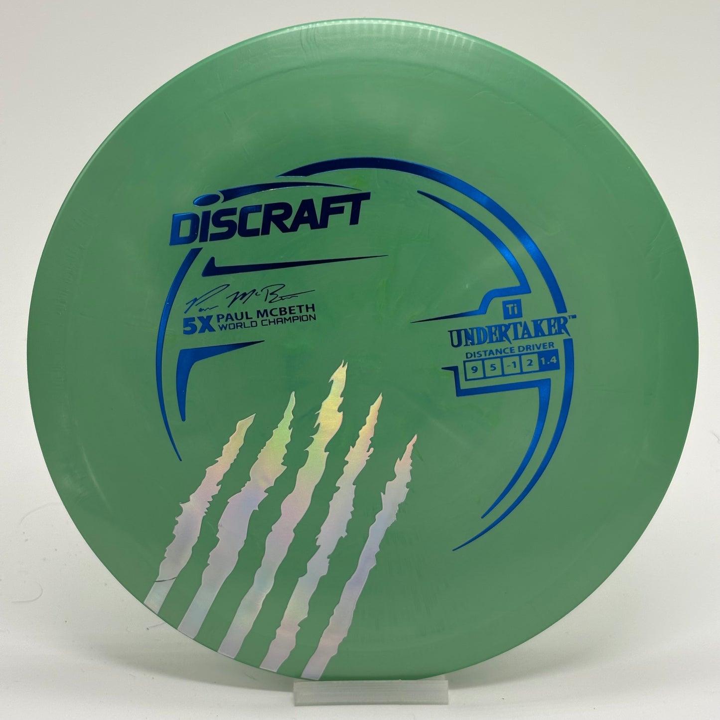 Discraft Undertaker | Titanium TI | 5 Claw Paul Mcbeth 5x World Champion