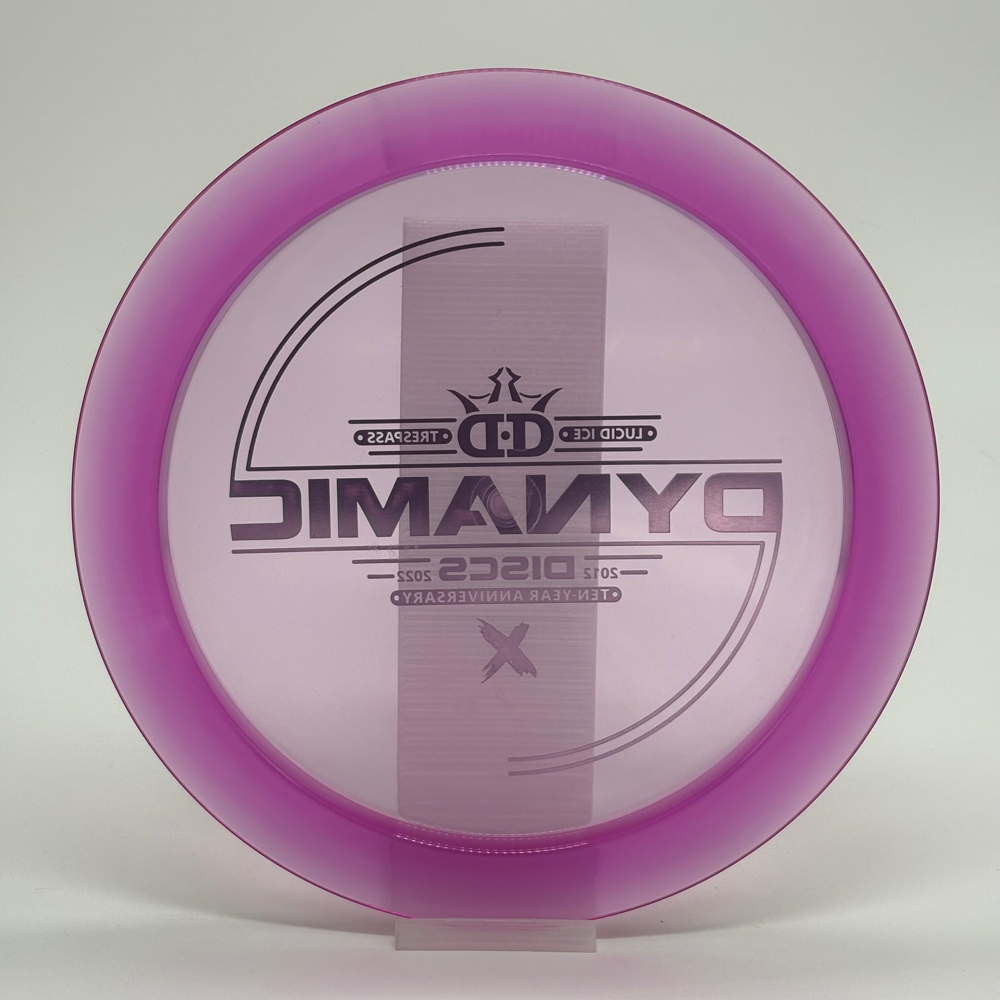 Used | Dynamic Discs Trespass | Lucid Ice | 2022 Ten-Year Anniversary