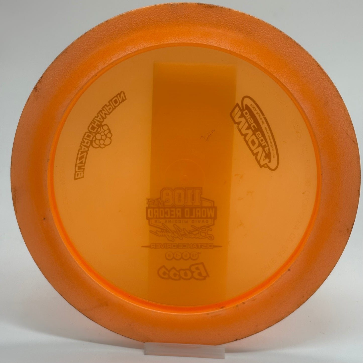 Innova Boss | Blizzard Champion | David Wiggins Jr 1108 World Distance Record