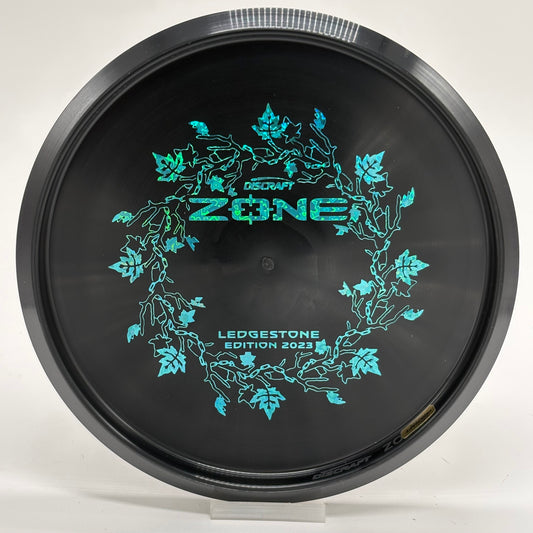Used | Discraft Zone | Midnight ESP | Ledgestone 2023 Edition Bottom Stamp