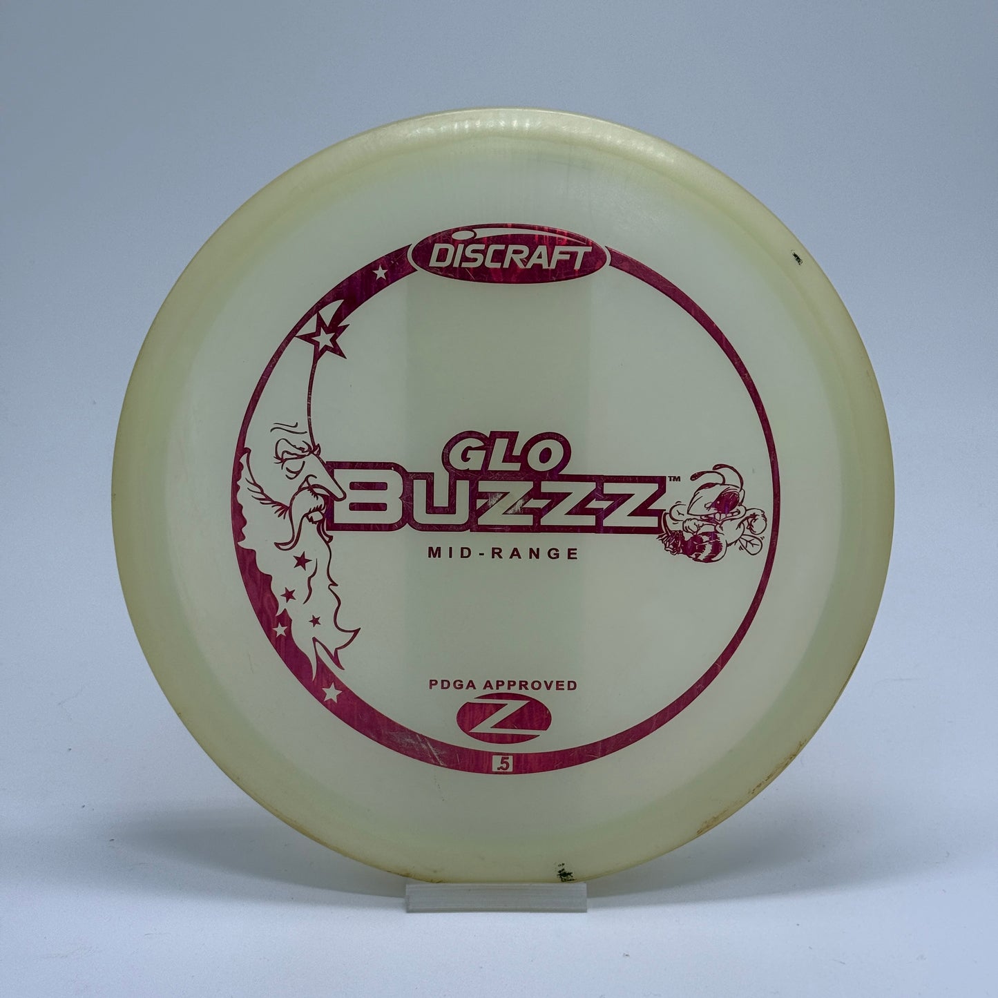Used | Discraft Buzzz | Z Glo | Moon Man PFN