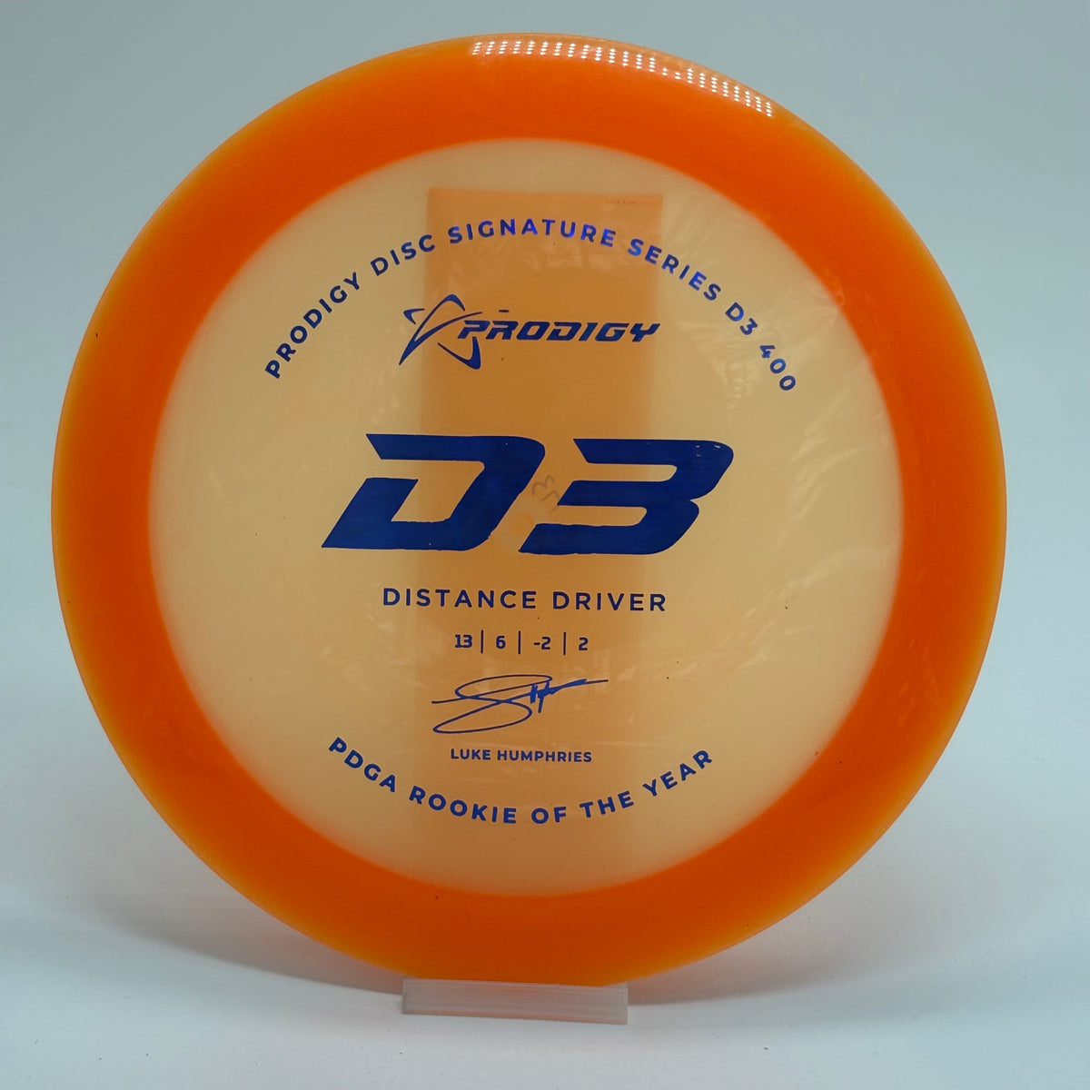 Used | Prodigy D3 | 400 | Luke Humphries PDGA Rookie of the Year