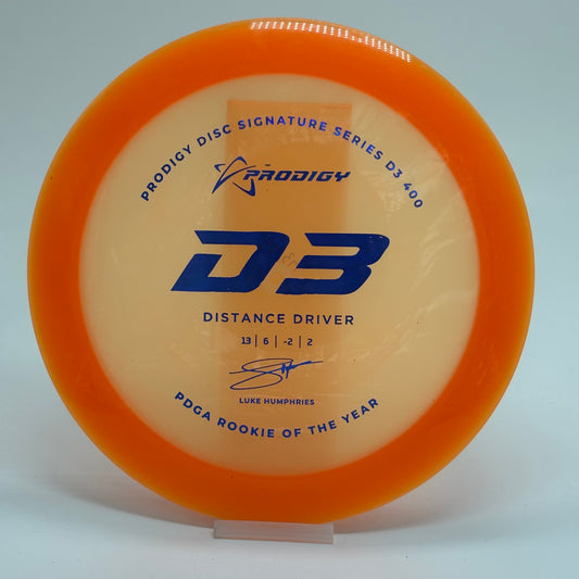 Used | Prodigy D3 | 400 | Luke Humphries PDGA Rookie of the Year