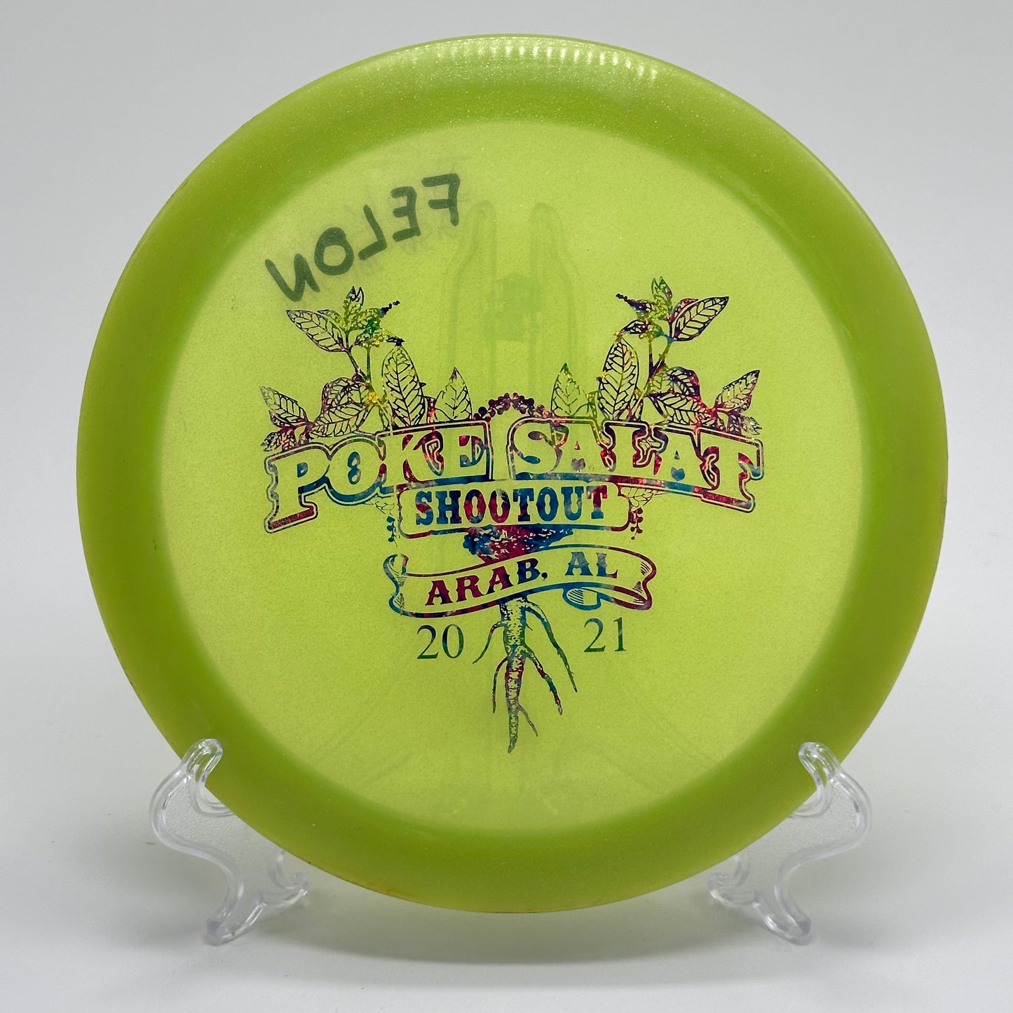 Dynamic Discs Felon | Lucid-X Glimmer "Poke Salut Shootout 2021"